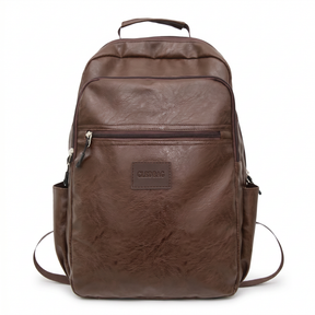 Men's Leather Backpack - Mossway