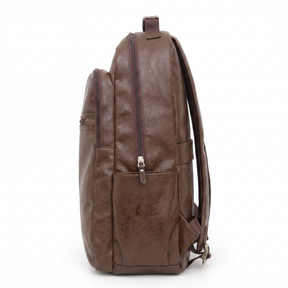 Men's Leather Backpack - Mossway