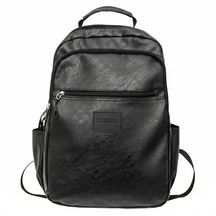 Men's Leather Backpack - Mossway