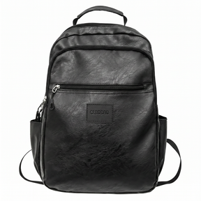 Men's Leather Backpack - Mossway