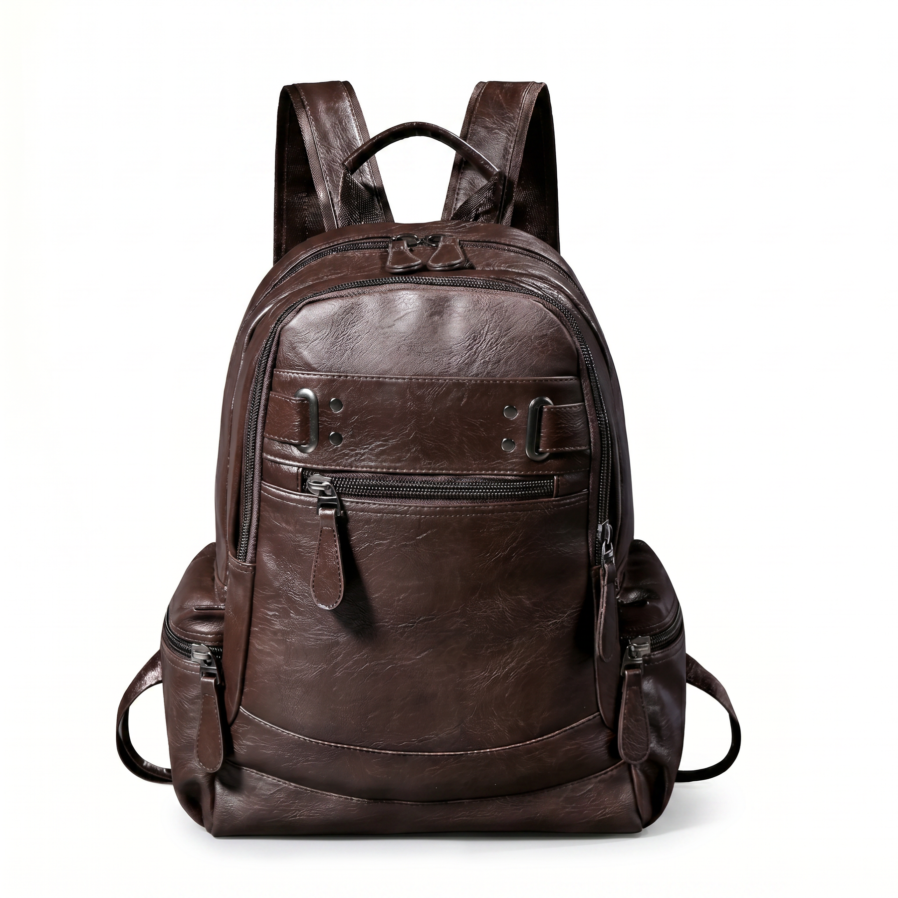 Men's Leather Backpack - Ridgeway