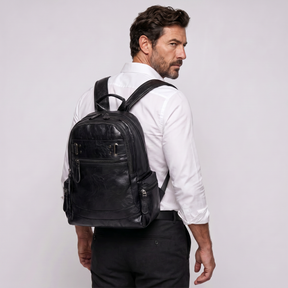 Men's Leather Backpack - Ridgeway