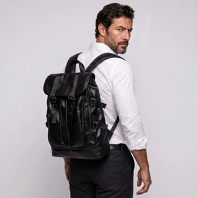 Men's Leather Backpack - Stonepath