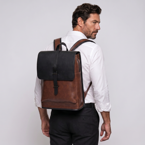 Men's Leather Backpack - Thornfield