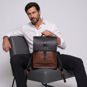 Men's Leather Backpack - Thornfield