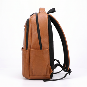 Men's Leather Backpack - Wayford