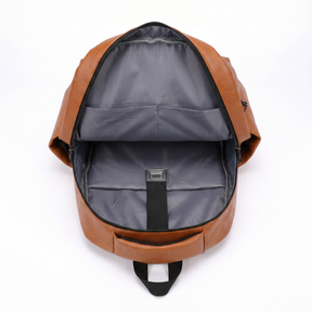 Men's Leather Backpack - Wayford