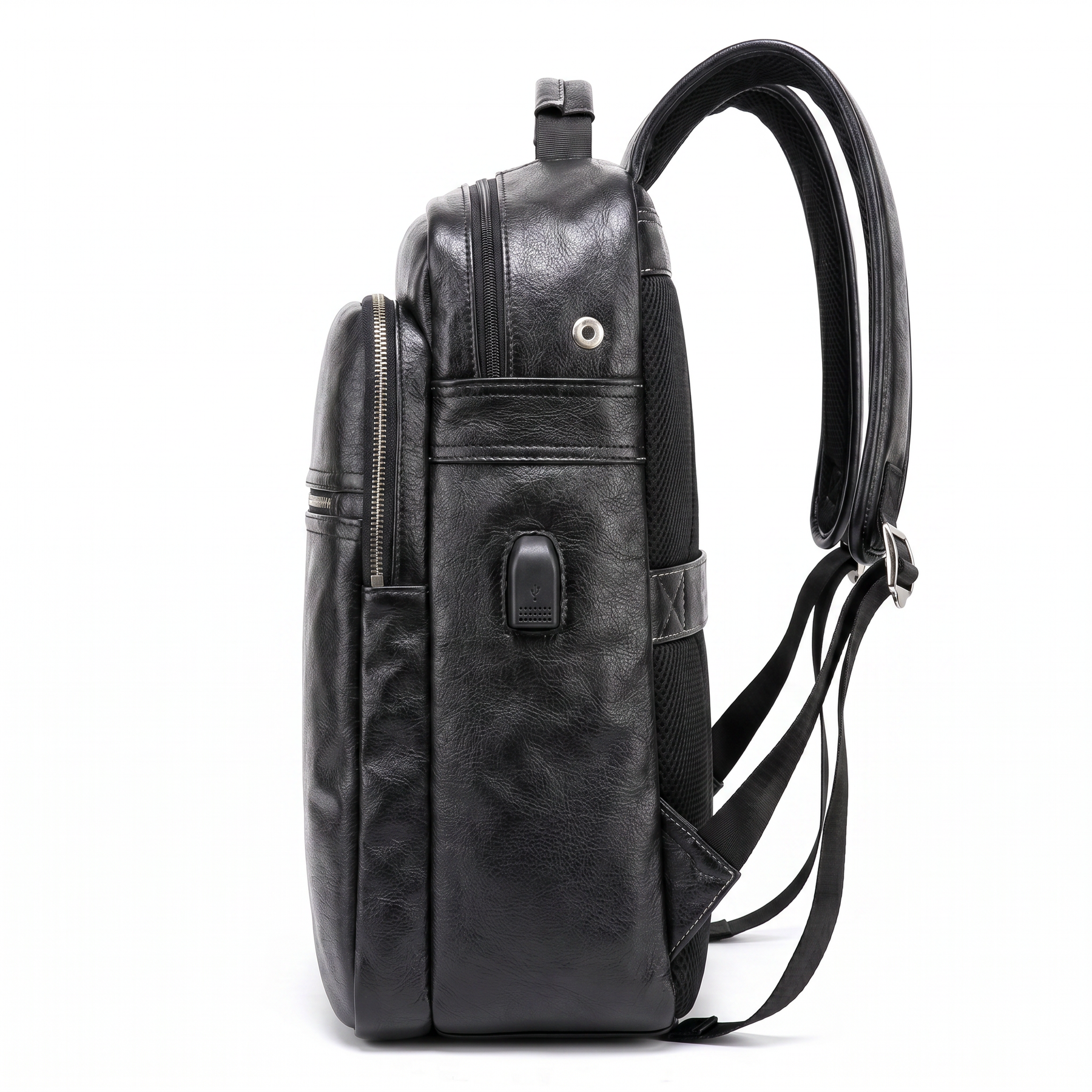 Men's Leather Backpack - Wrenbury