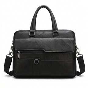 Men's Leather Briefcase - Rock