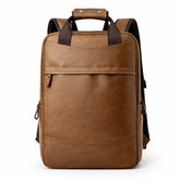 Men's Real Leather Backpack - Upton