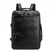 Men's Leather Backpack - Kaster