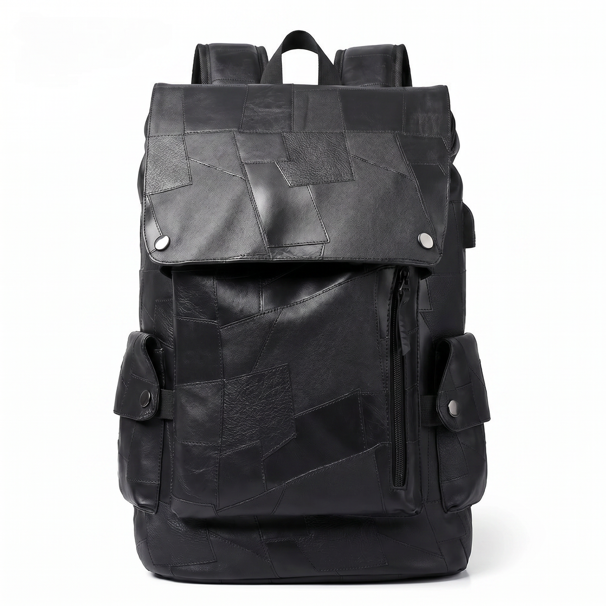 Men's Leather Backpack - Urban