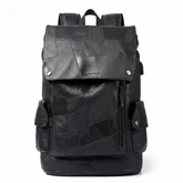 Men's Leather Backpack - Urban