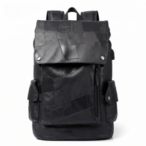 Men's Leather Backpack - Urban