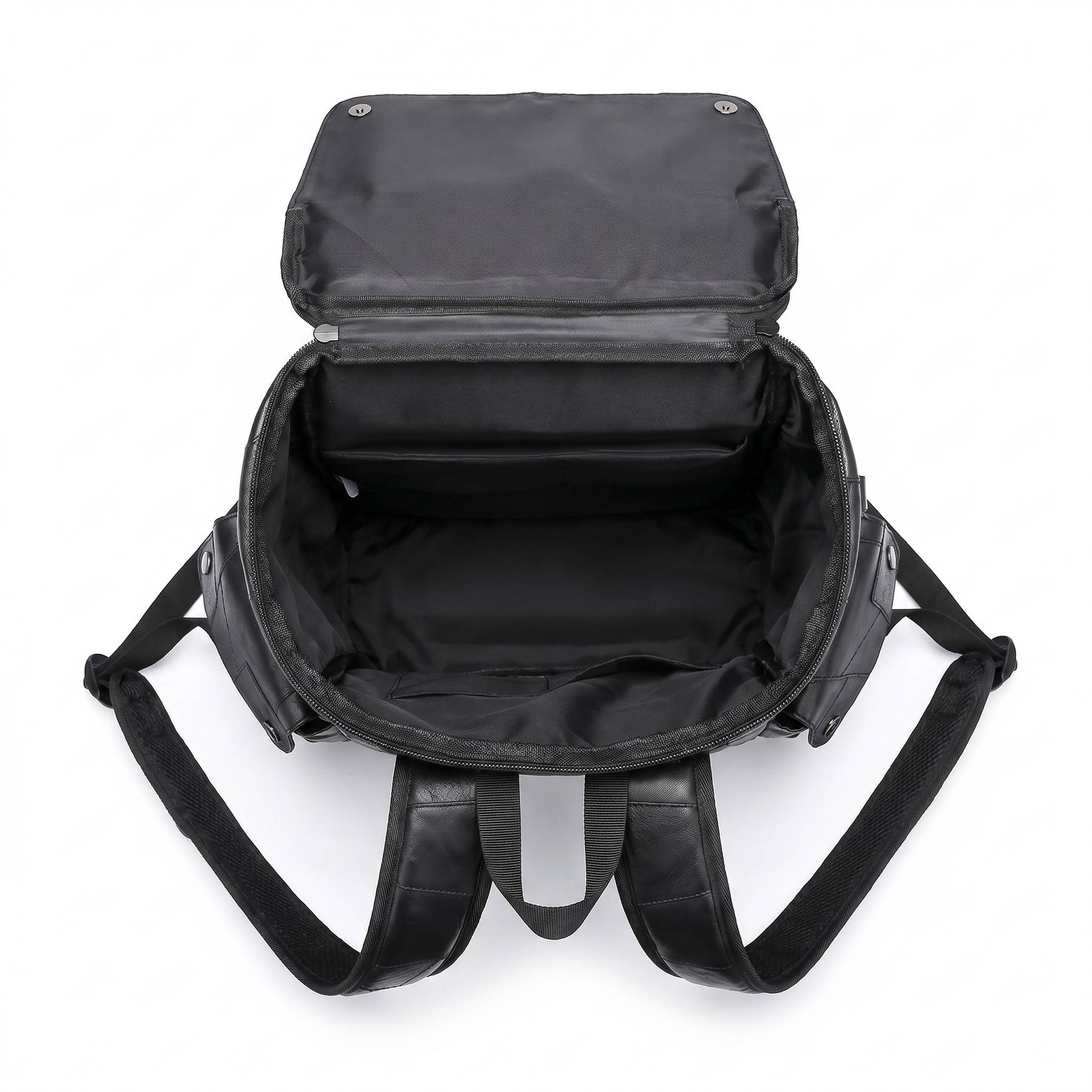 Men's Leather Backpack - Urban