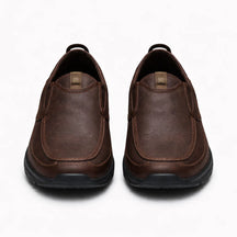 Men's Genuine Leather Platform Loafers - William Classic