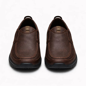 Men's Genuine Leather Platform Loafers - William Classic