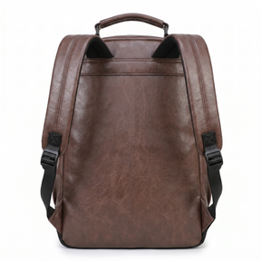 Men's Leather Backpack - Dusk