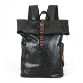 Men's Leather Backpack - Mountain