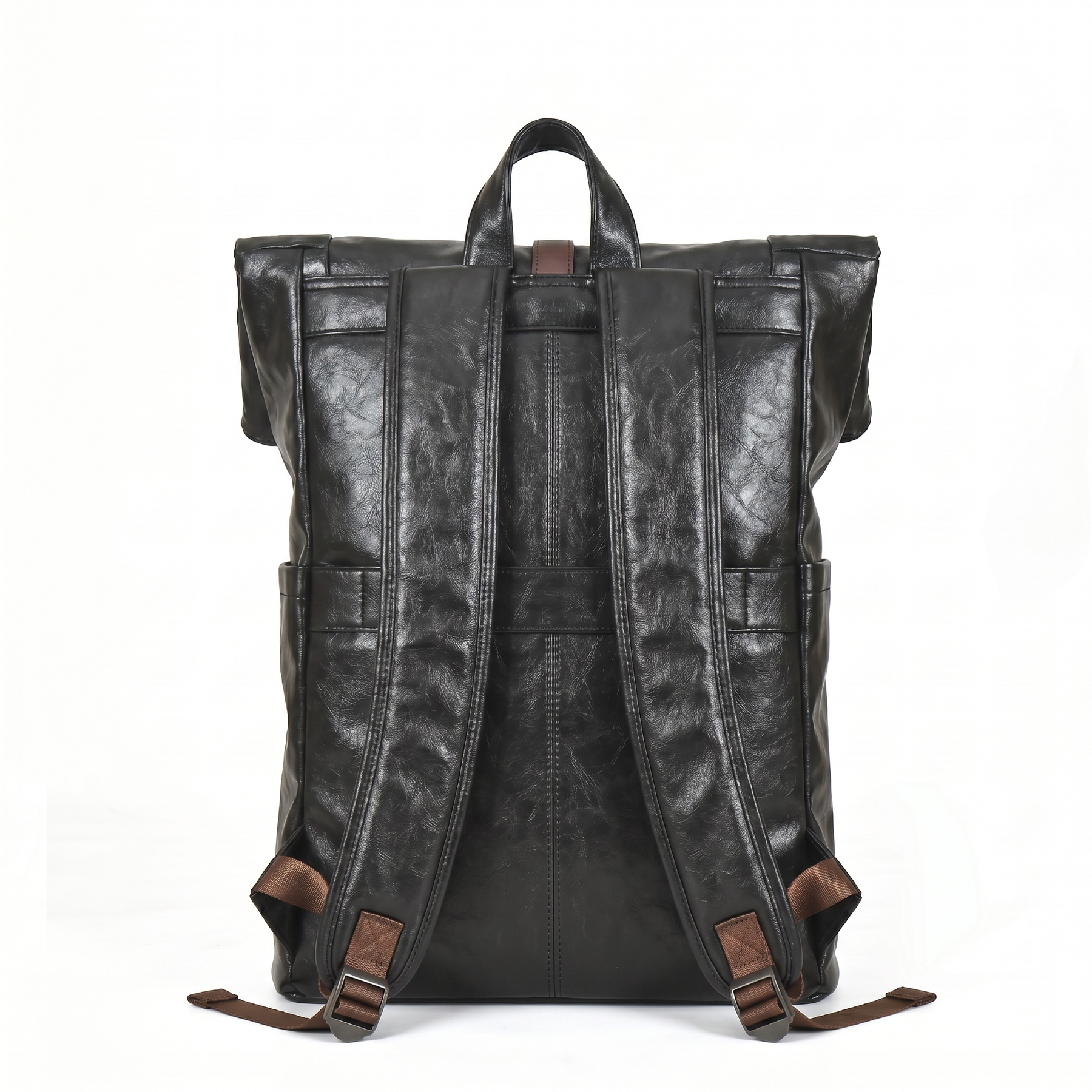 Men's Leather Backpack - Mountain