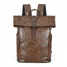 Men's Leather Backpack - Mountain