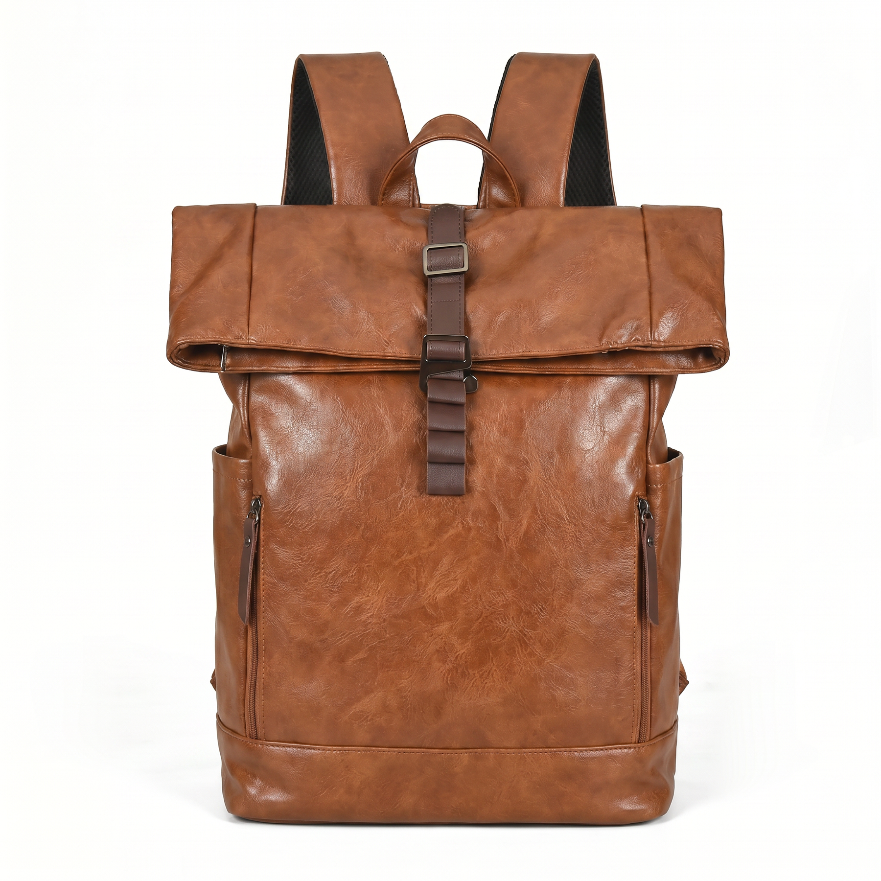 Men's Leather Backpack - Mountain