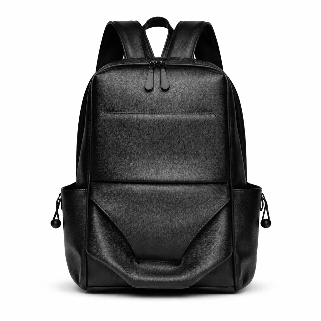 Men's Real Leather Backpack - Keswick