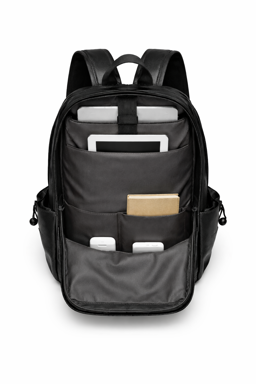 Men's Real Leather Backpack - Keswick