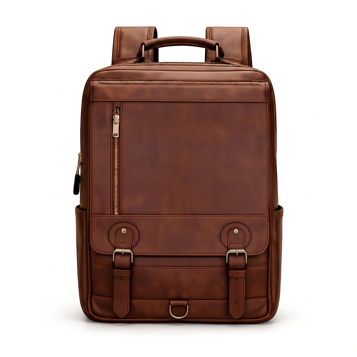 Men's Real Leather Backpack - Marlborough