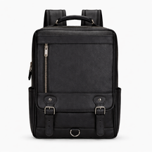 Men's Real Leather Backpack - Marlborough