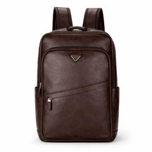 Men's Real Leather Backpack - Survival