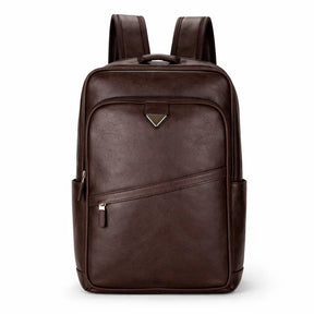 Men's Real Leather Backpack