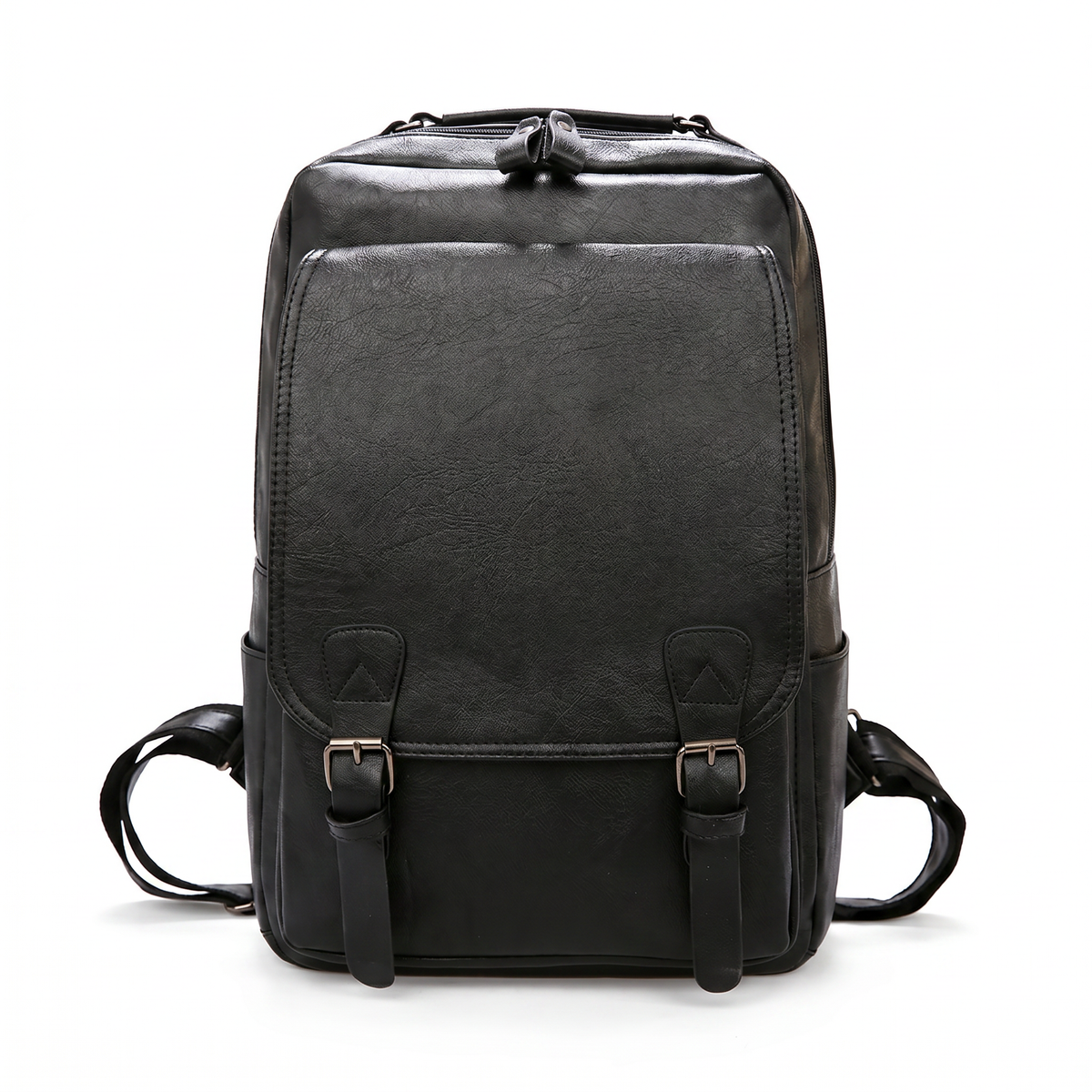 Men's Leather Backpack - Commander