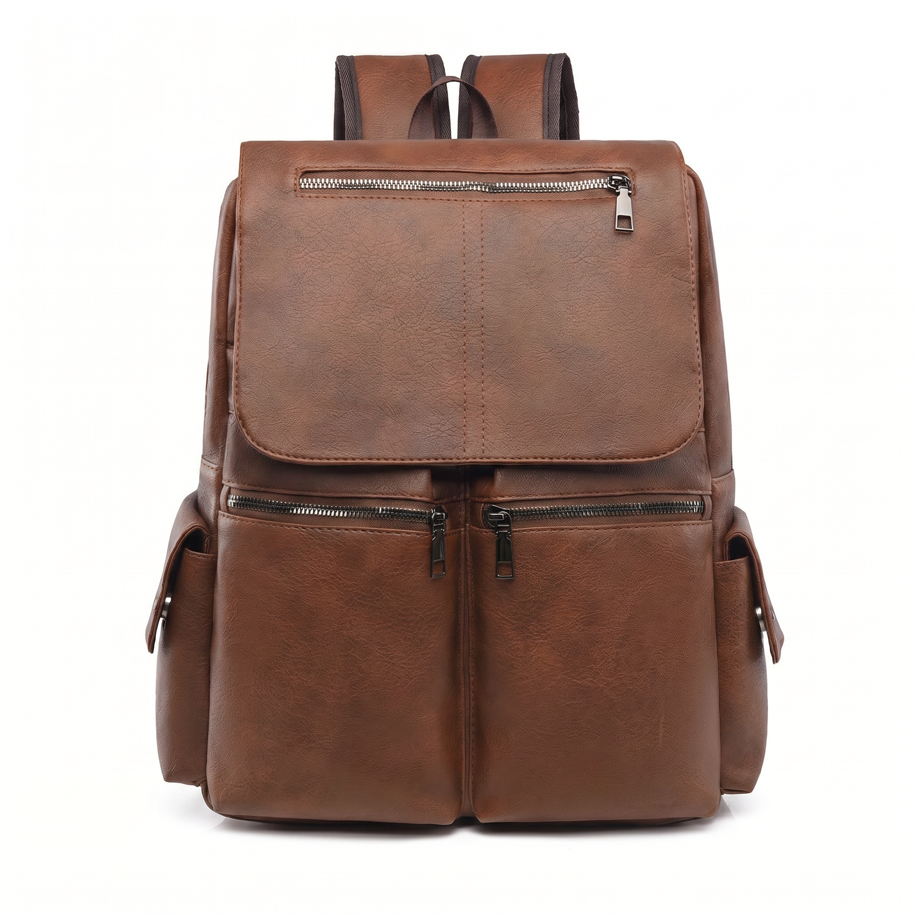 Men's Leather Backpack - Demetrius