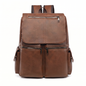 Men's Leather Backpack - Demetrius