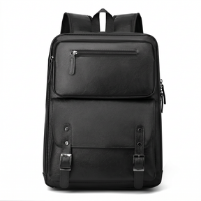 Men's Leather Backpack - Force
