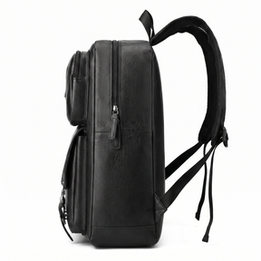 Men's Leather Backpack - Force