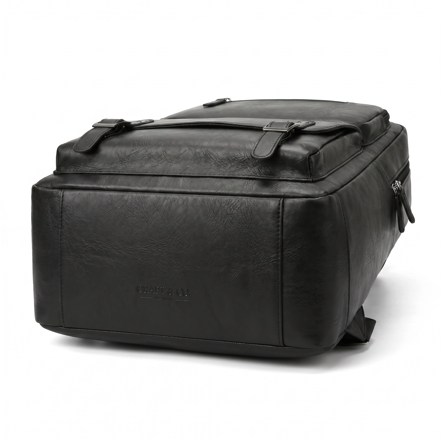 Men's Leather Backpack - Force
