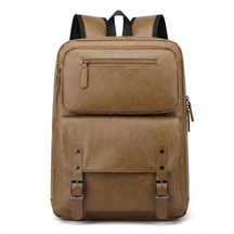 Men's Leather Backpack - Force