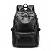 Men's Leather Backpack - Street