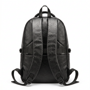 Men's Leather Backpack - Street