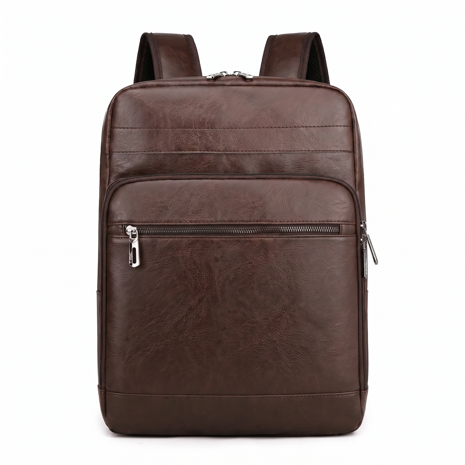 Men's Leather Backpack - Victorious