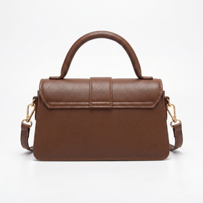 Women's Genuine Leather Top Handle Bag - Amelia