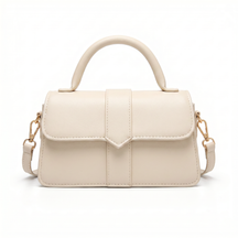 Women's Genuine Leather Top Handle Bag - Amelia