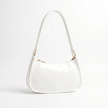 Women's Genuine Leather Baguette Bag - Carol