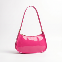 Women's Genuine Leather Baguette Bag - Carol