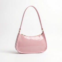 Women's Genuine Leather Baguette Bag - Carol