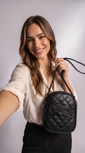 Women's Genuine Leather Crossbody Bag - Daft
