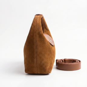 Women's Genuine Leather Hobo Bag - Fatima