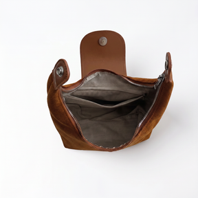 Women's Genuine Leather Hobo Bag - Fatima